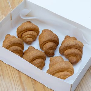 Croissants de mantequilla sin gluten