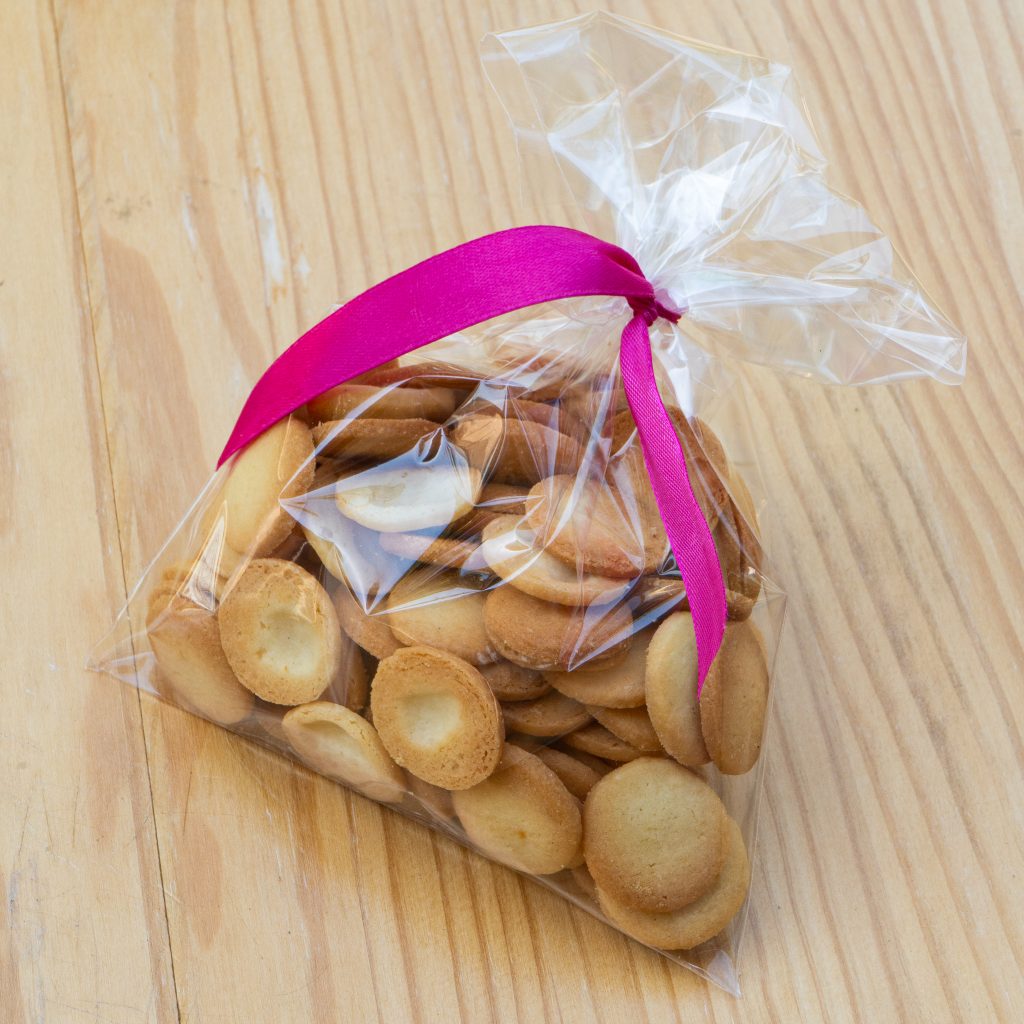 bolsa de galletas de mantequilla artesanales receta sin gluten en barcelona