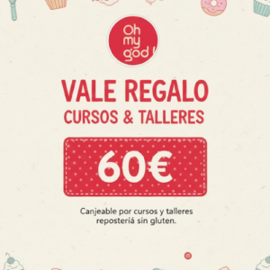 Vale regalo para Cursos y Talleres sin gluten