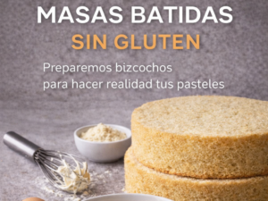 🍰 Taller de Masas batidas sin Gluten